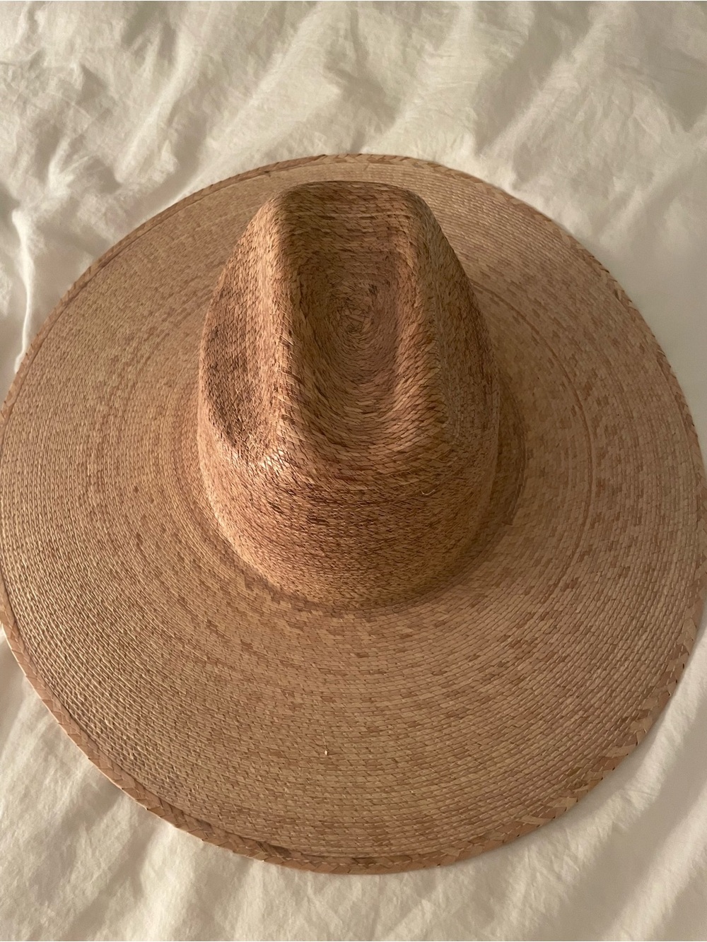 Lack Of Color Wide Brim Straw Hat - Natural Brown
